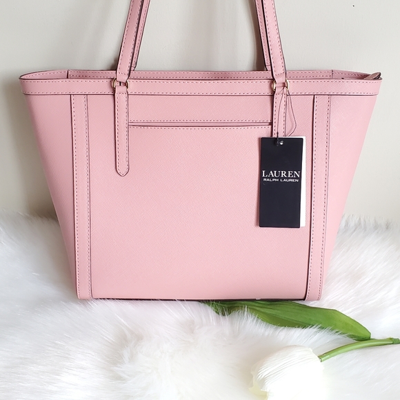 🎁Lauren Ralph Lauren Top Zip Tote - Picture 7 of 16